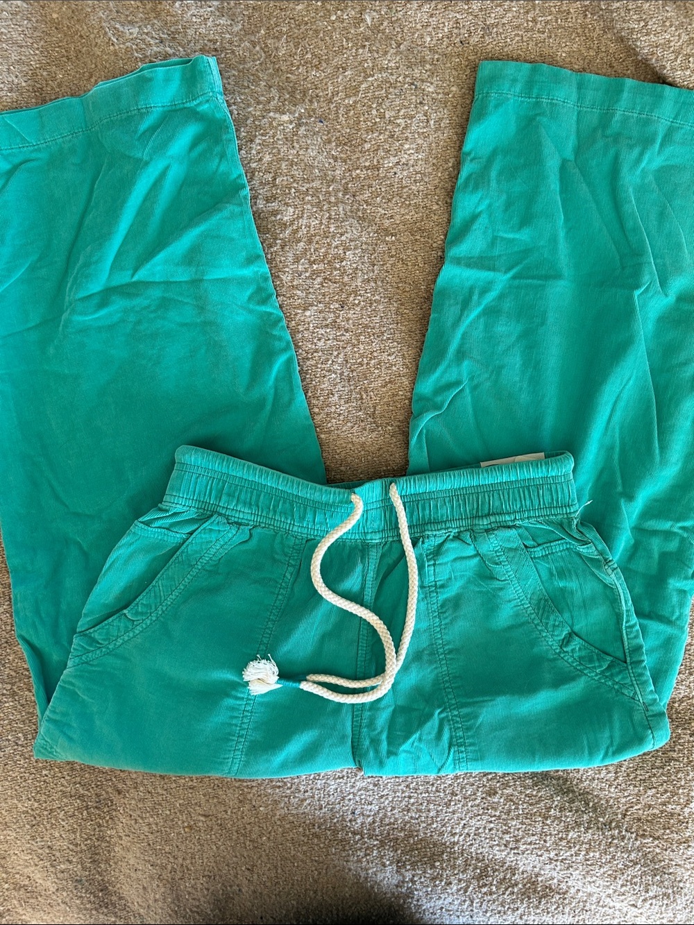 We The Free Teal Green Easy Peasy Pull On Pants